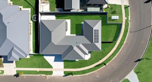 aerial view of Tamworth SDA property